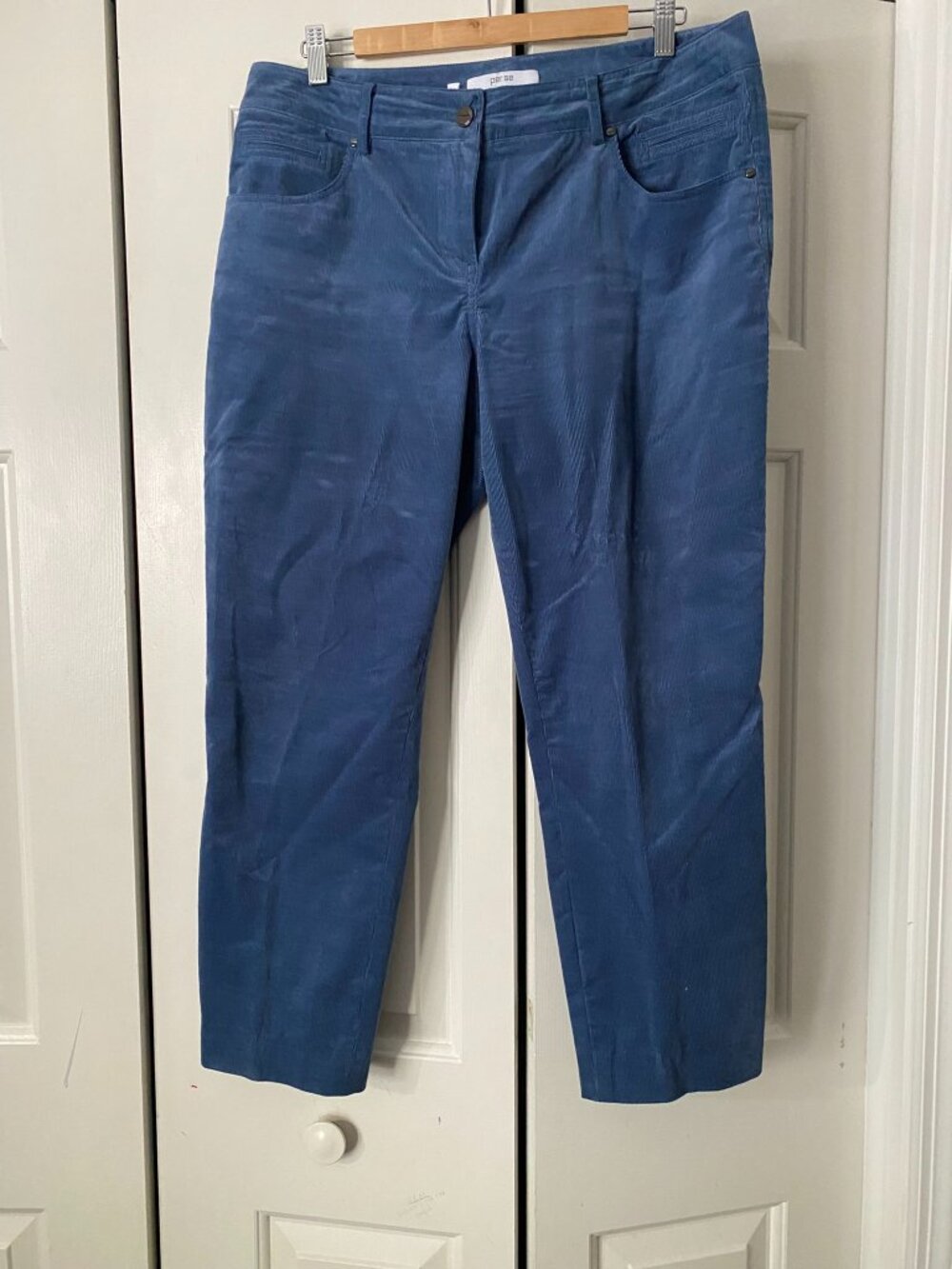 Per Se Cotton Corduroy Pants